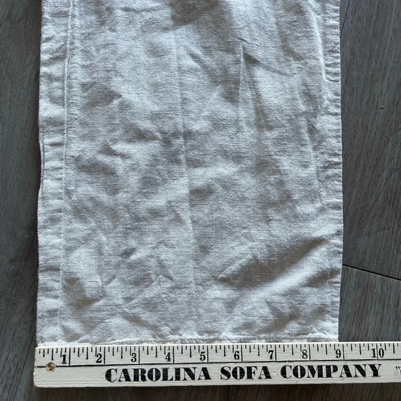 Liz Claiborne Linen Cotton Cropped Comfortable Pants Petite Medium - Picture 10 of 12